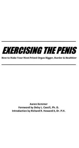 Portada de Exercising the penis