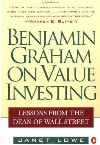 Portada de Benjamin Graham on Value Investing