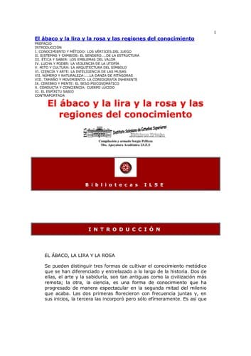 Portada de El a baco, la lira, y la rosa