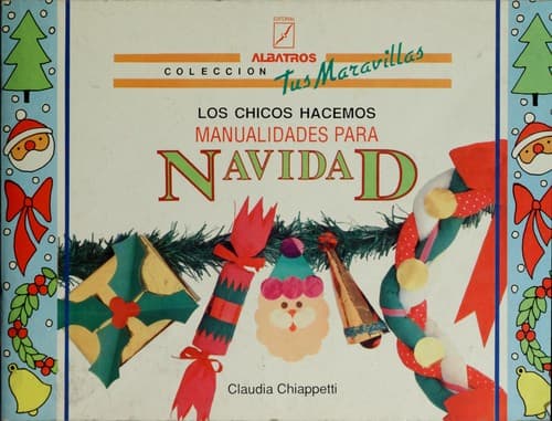 Portada de Los chicos hacemos manualidades para Navidad