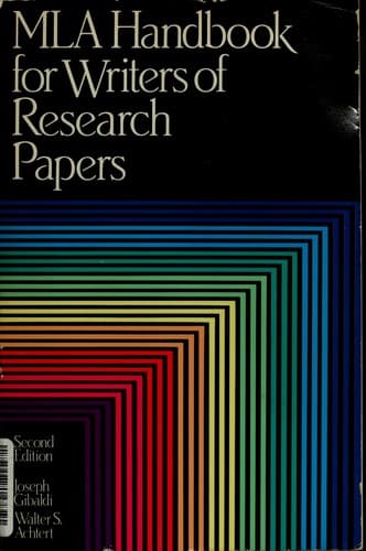 Portada de MLA handbook for writers of research papers
